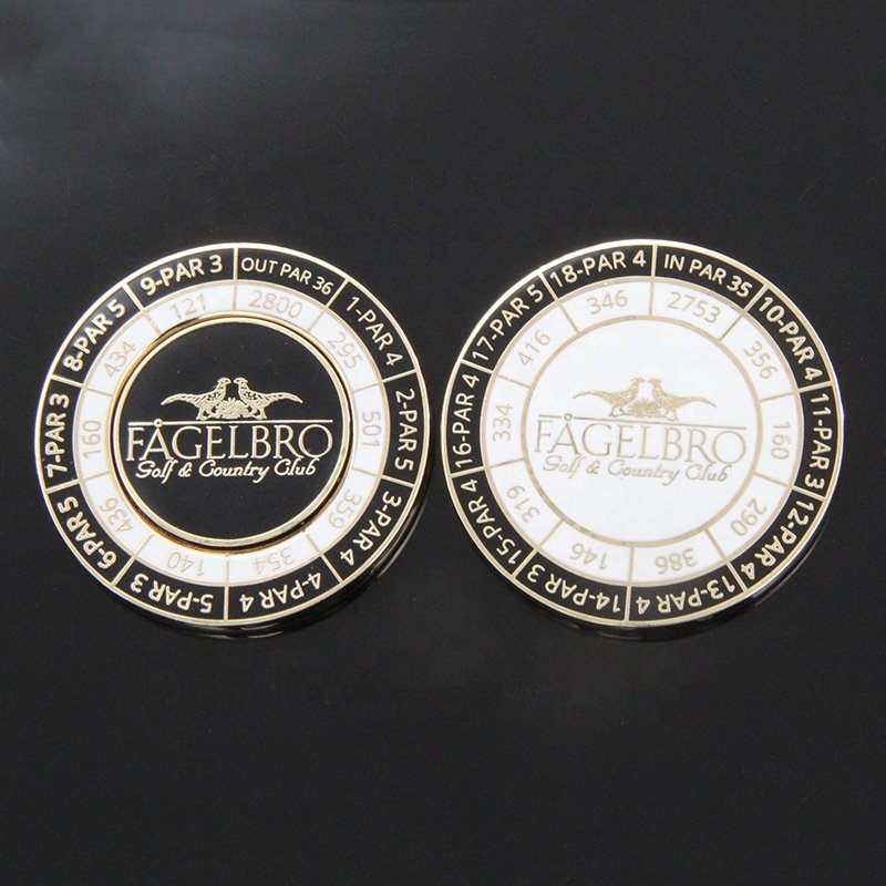 premium quality Golf Ball Marker Golf Poker Chips