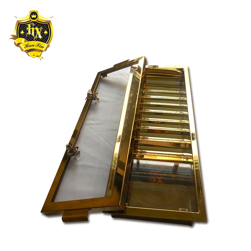 High Quality Casino Poker Chips Dealer Tray Two Tier Poker Chip Flow Tray