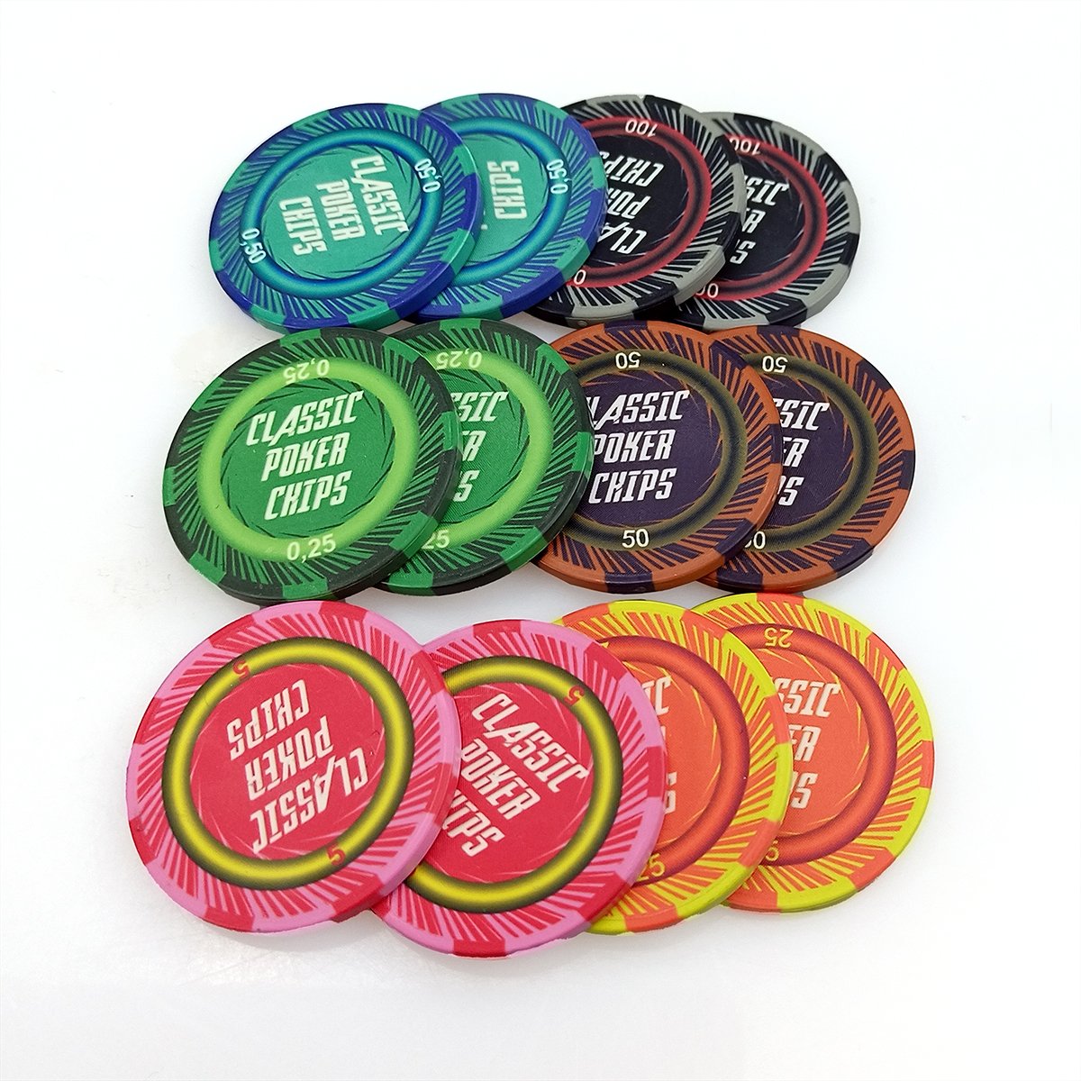 Any Design Can Do Custom 10g EPT Chips Set 39mm From Professino Poker Chips Wholesale Ceramic Casino Poker Factory