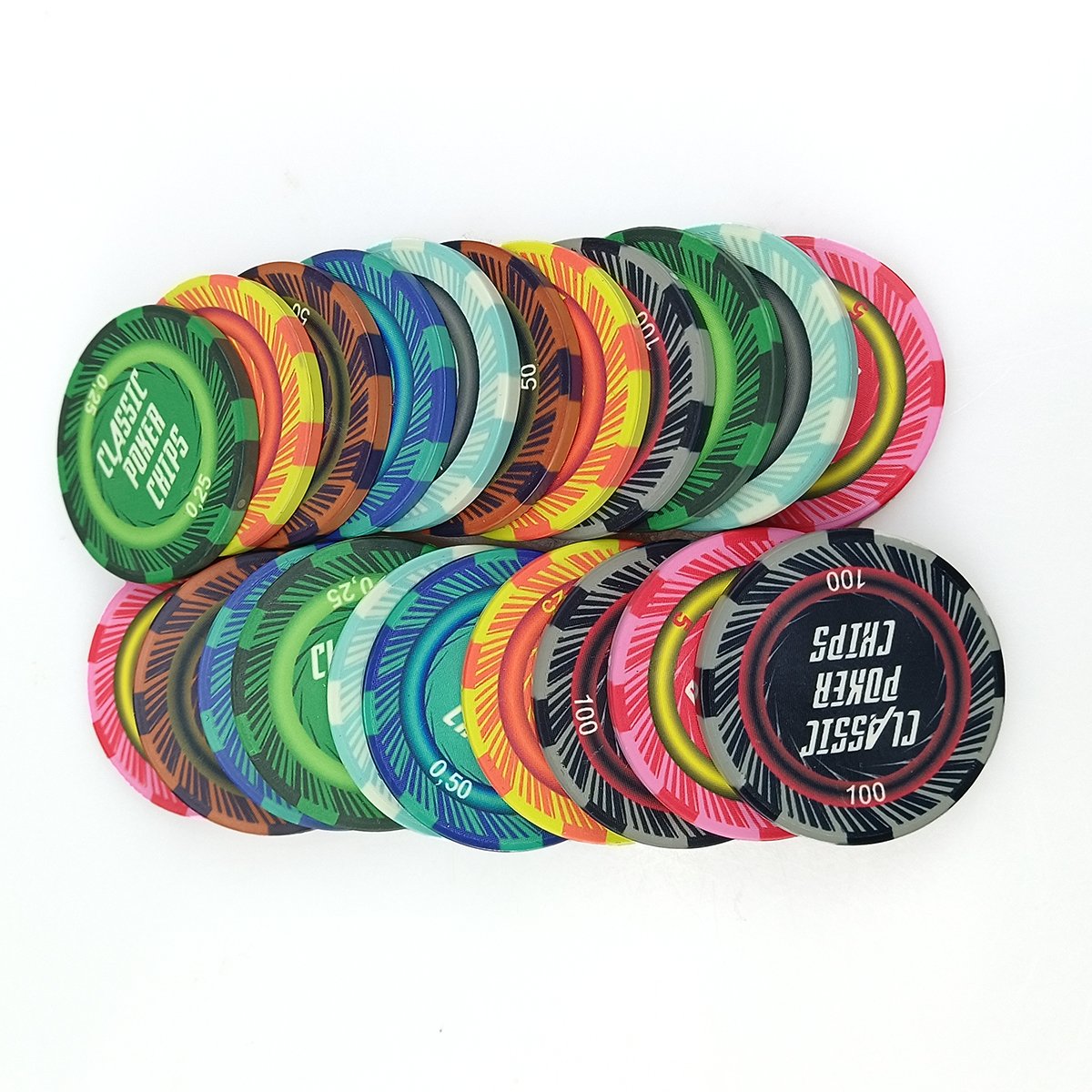 Any Design Can Do Custom 10g EPT Chips Set 39mm From Professino Poker Chips Wholesale Ceramic Casino Poker Factory
