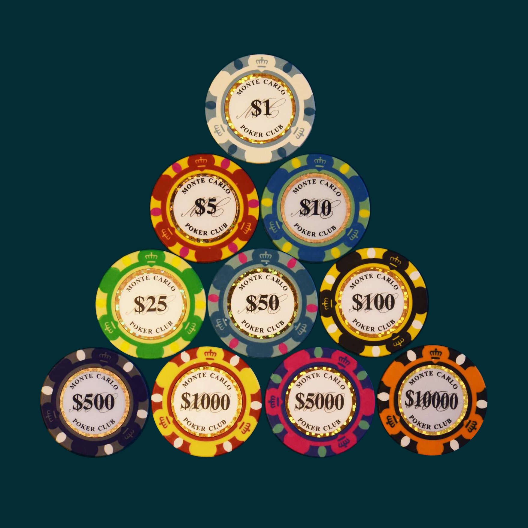 montecarlo casino gambling 14g clay custom plastic logo customized poker chips Factory supply