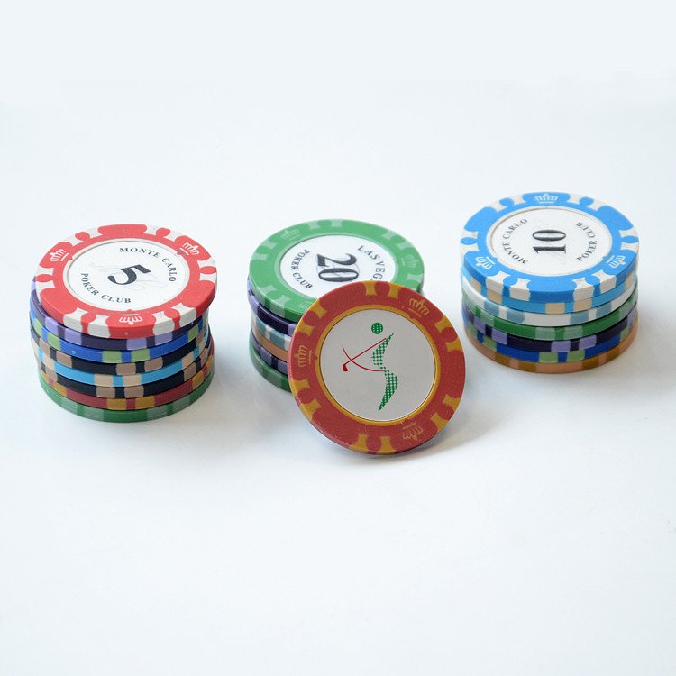 Hot Selling Product Round Multi Type Chip Set Custom Wholesale Golf Poker Chips