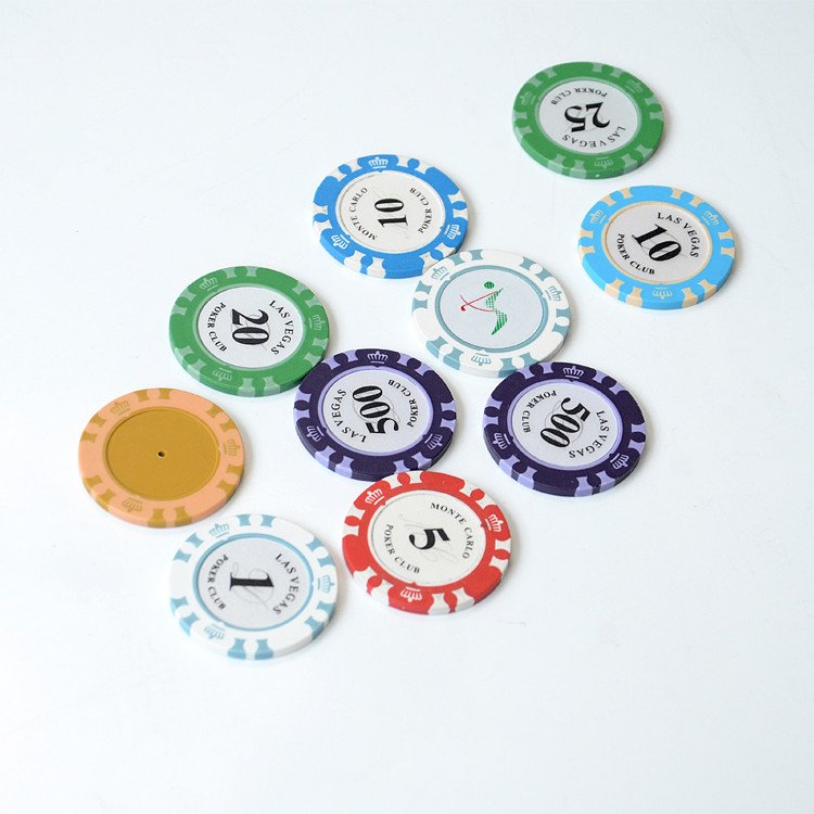 Hot Selling Product Round Multi Type Chip Set Custom Wholesale Golf Poker Chips
