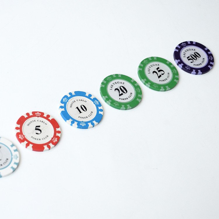 Hot Selling Product Round Multi Type Chip Set Custom Wholesale Golf Poker Chips