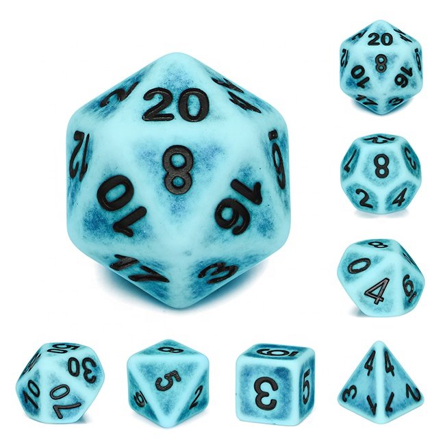 2022 Promotional standard size ancient dice set for dungeons and dragons