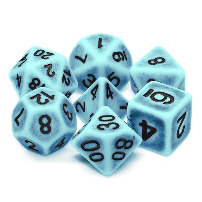 2022 Promotional standard size ancient dice set for dungeons and dragons
