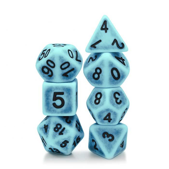 2022 Promotional standard size ancient dice set for dungeons and dragons