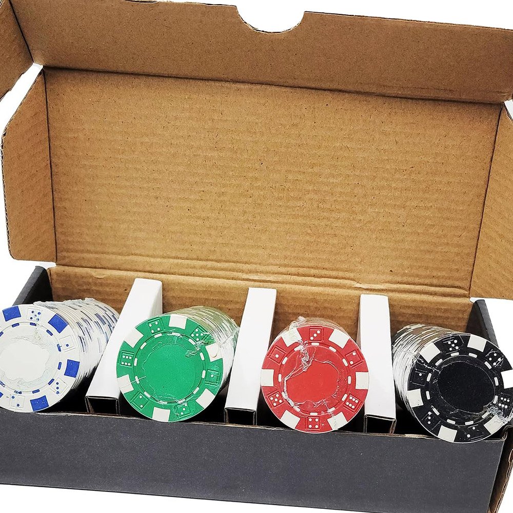 Free Sample Customizable Professional Casino Premium Clay Poker Chip Set with Box PS ABS Ceramic & PP Material Custom Support