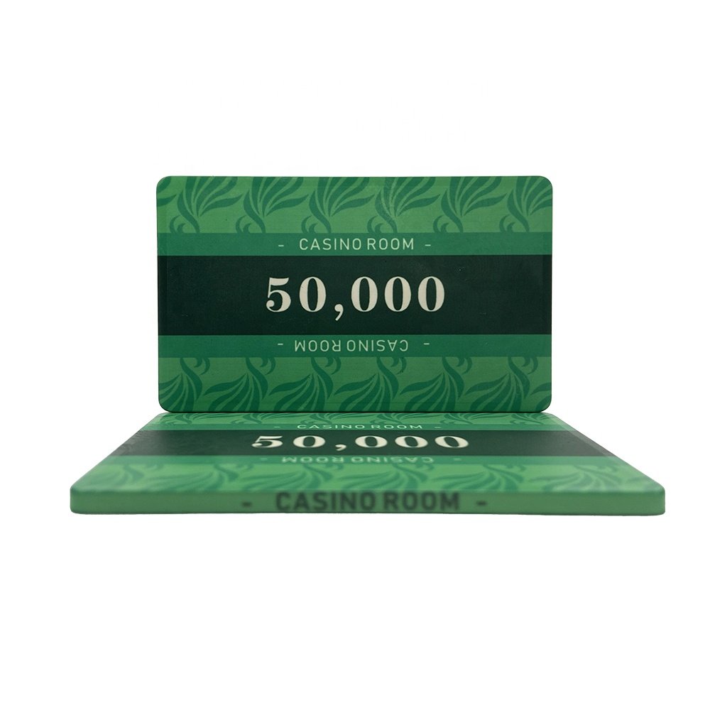 Factory directly supply of ceramic rectangular poker plaques 39 gram 83.5*52.5*3.5mm rectangular chip for casino games playing