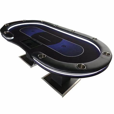 Modern High CASINO Table Metal Furniture Design steady base leg smooth for casino poker table gambling room game player Las
