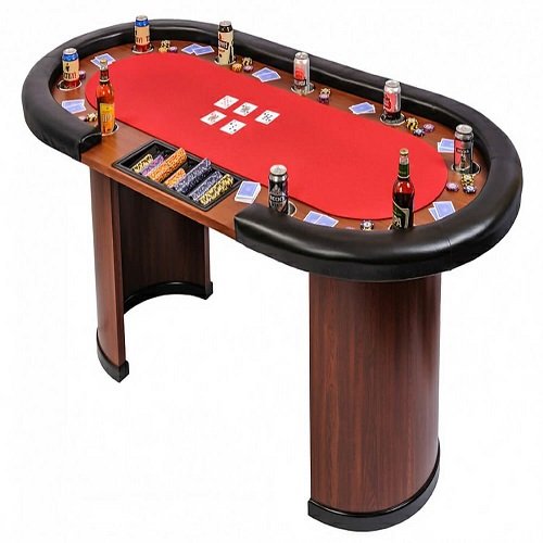Modern High CASINO Table Metal Furniture Design steady base leg smooth for casino poker table gambling room game player Las