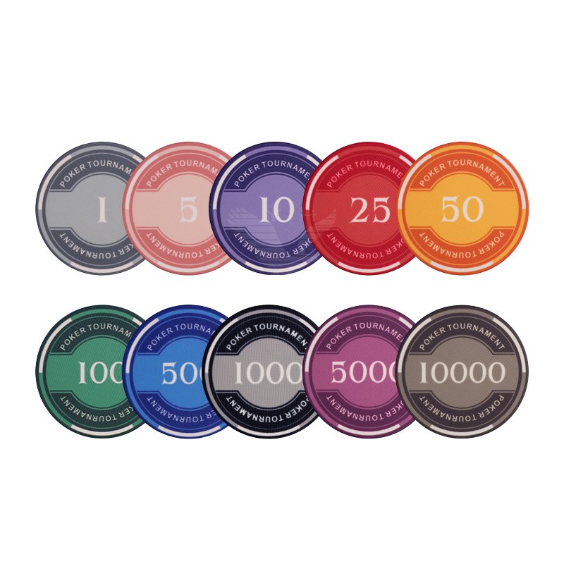 YH 300pcs 500pcs Casino Poker Chips New Design Ceramic Chips set in Aluminum Case