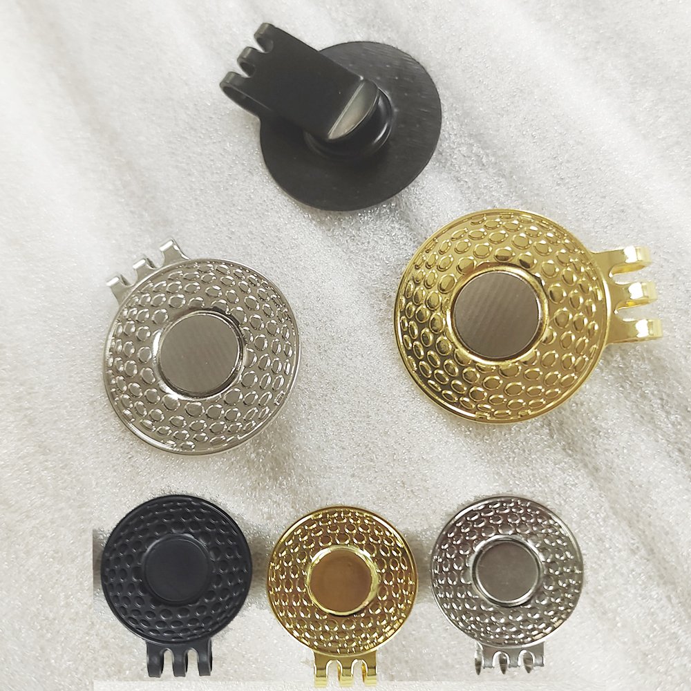 Customization Jersey Design Professional Personalized Magnetic Hat Clip Golf Soft Enamel Ball Marker