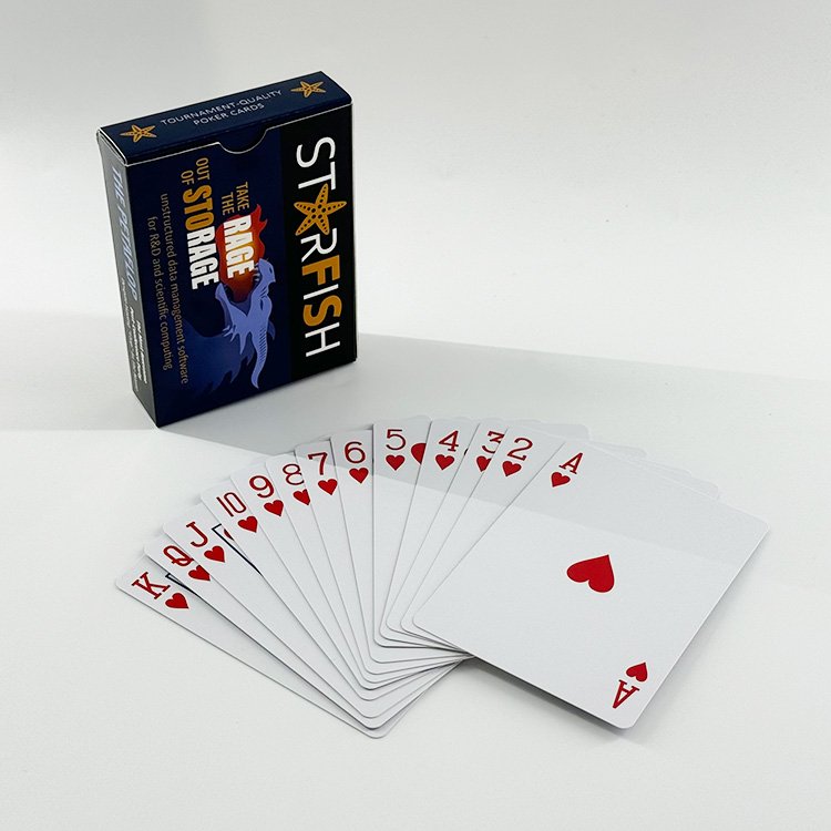 Manufacturer Custom New Quality Plastic PVC Poker Smooth Waterproof Gold Plated Creative Casino Durable Poker Playing Card