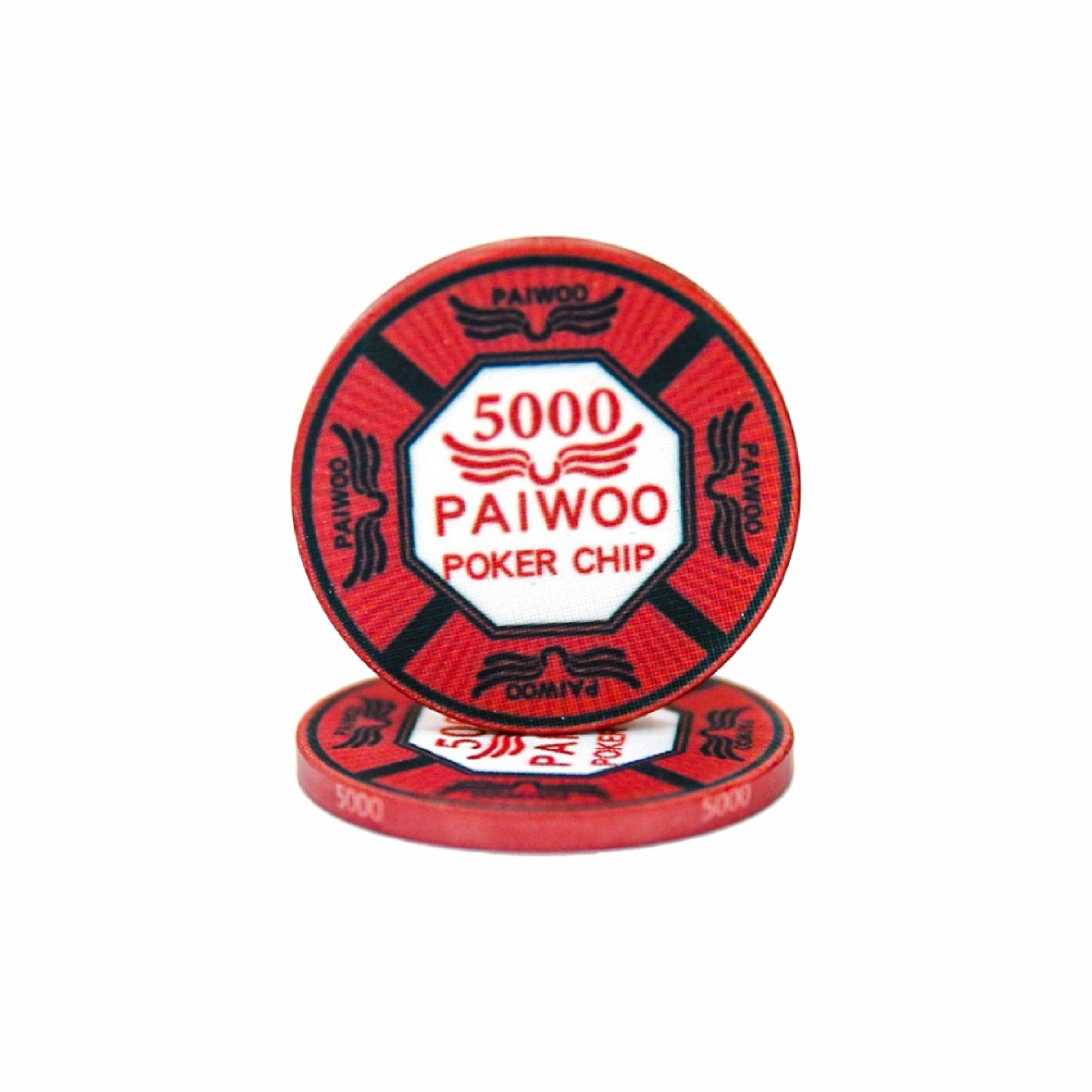 Professional Casino-Grade Ceramic Numbered Poker Chips