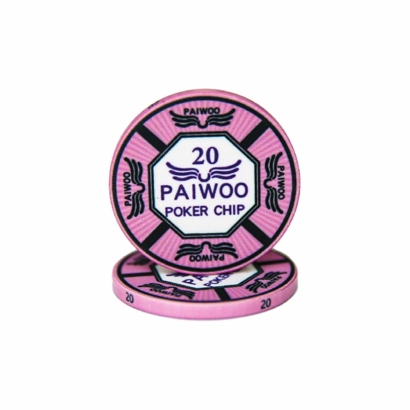 Professional Casino-Grade Ceramic Numbered Poker Chips