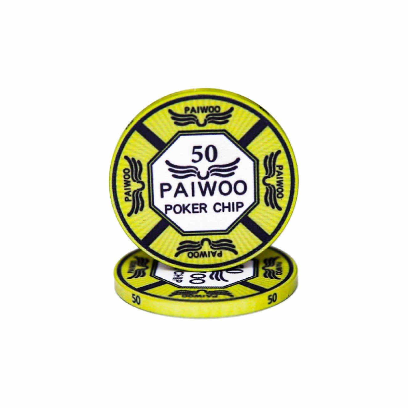 Professional Casino-Grade Ceramic Numbered Poker Chips