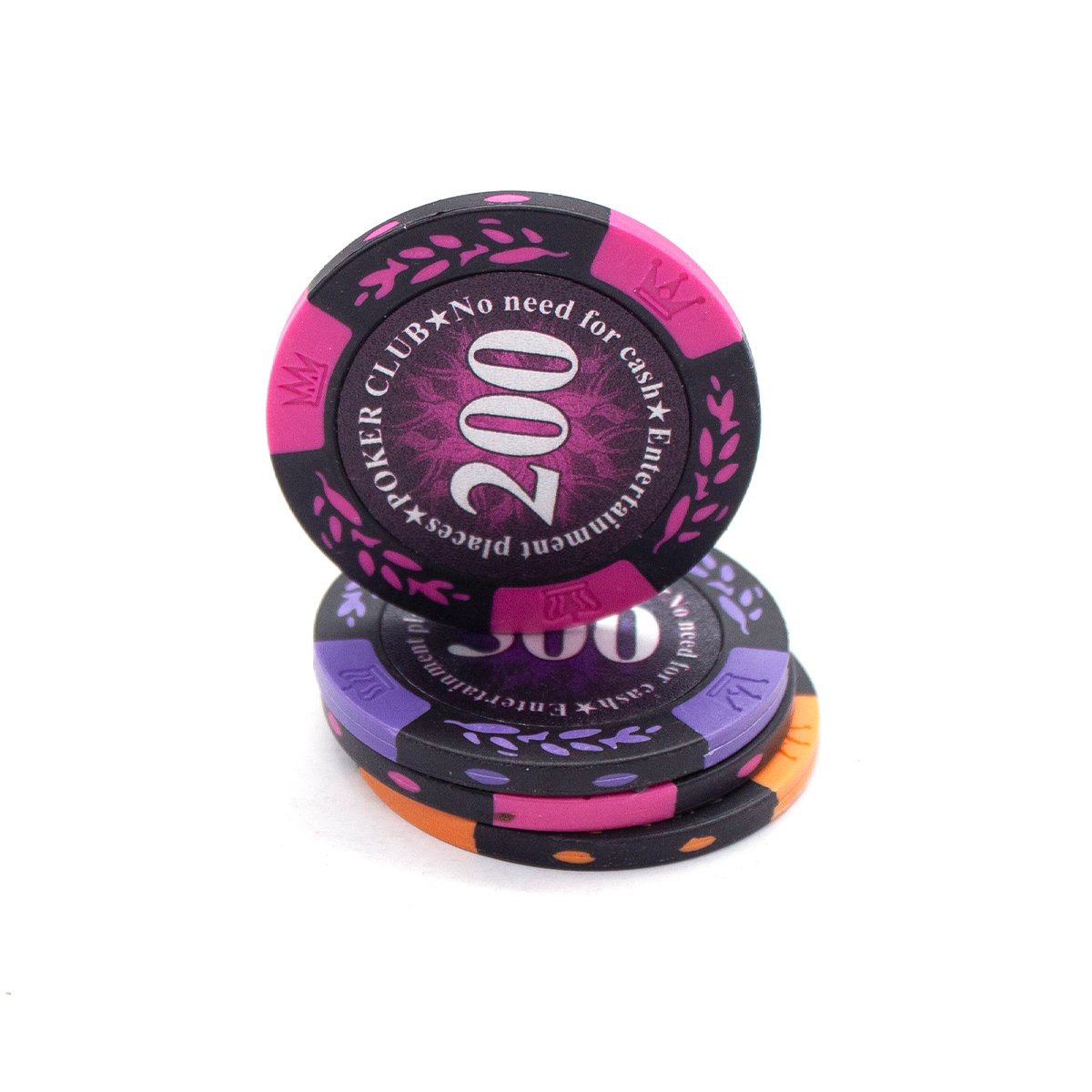 Wholesale Factory Custom Sublimation Blank Clay Casino chips Abs Ept Ceramic poker chips Set
