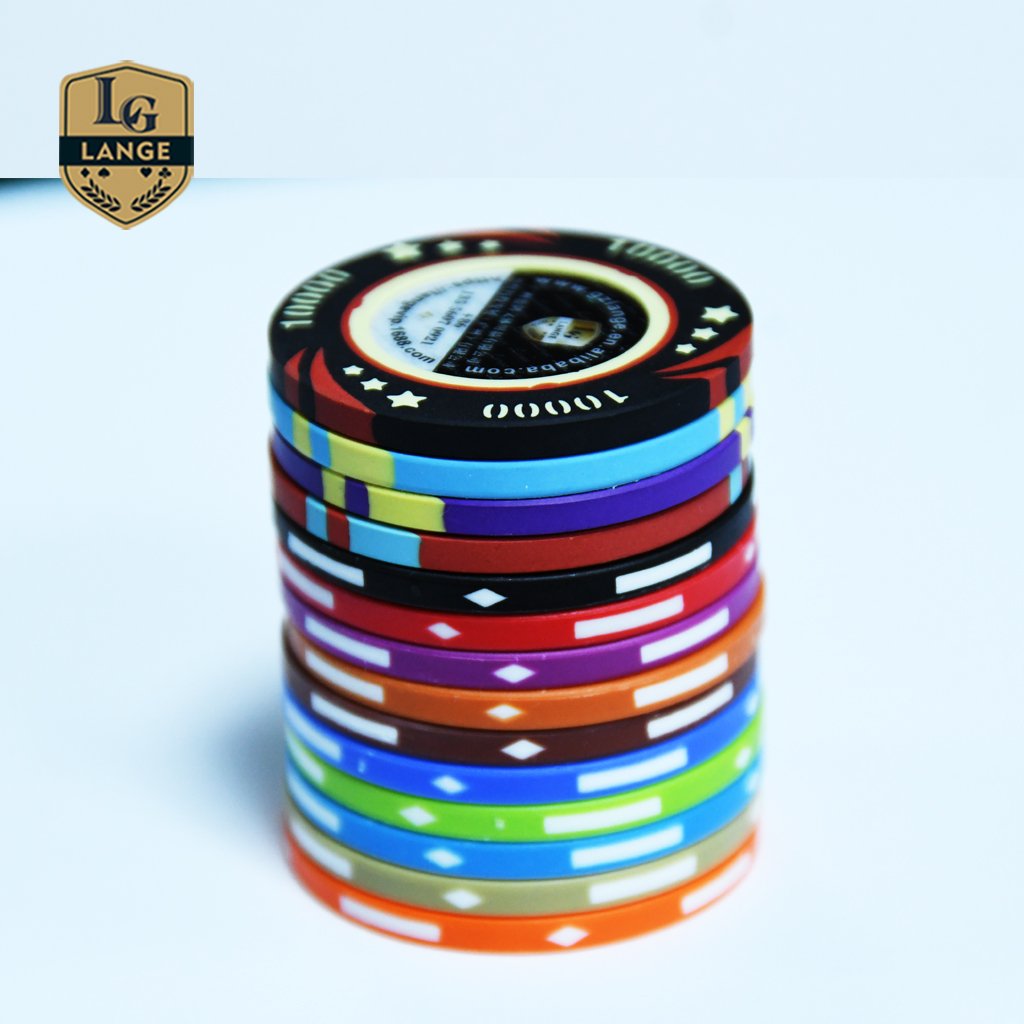Casino Machine Injection Poker Chips Three Star mold Free Custom Poker Chip