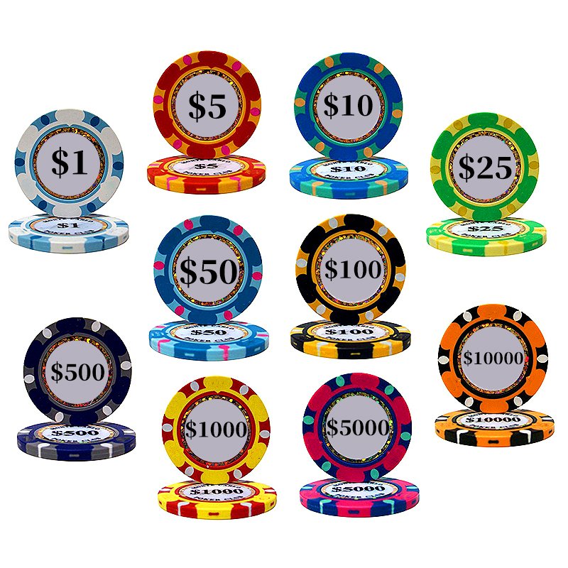 Customize Casino Entertainment Plastic Professional Premium Custom Poker Chip