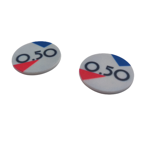 Custom Factory Supply Cheap Casino Poker Jetton Custom ABS Poker Chips token
