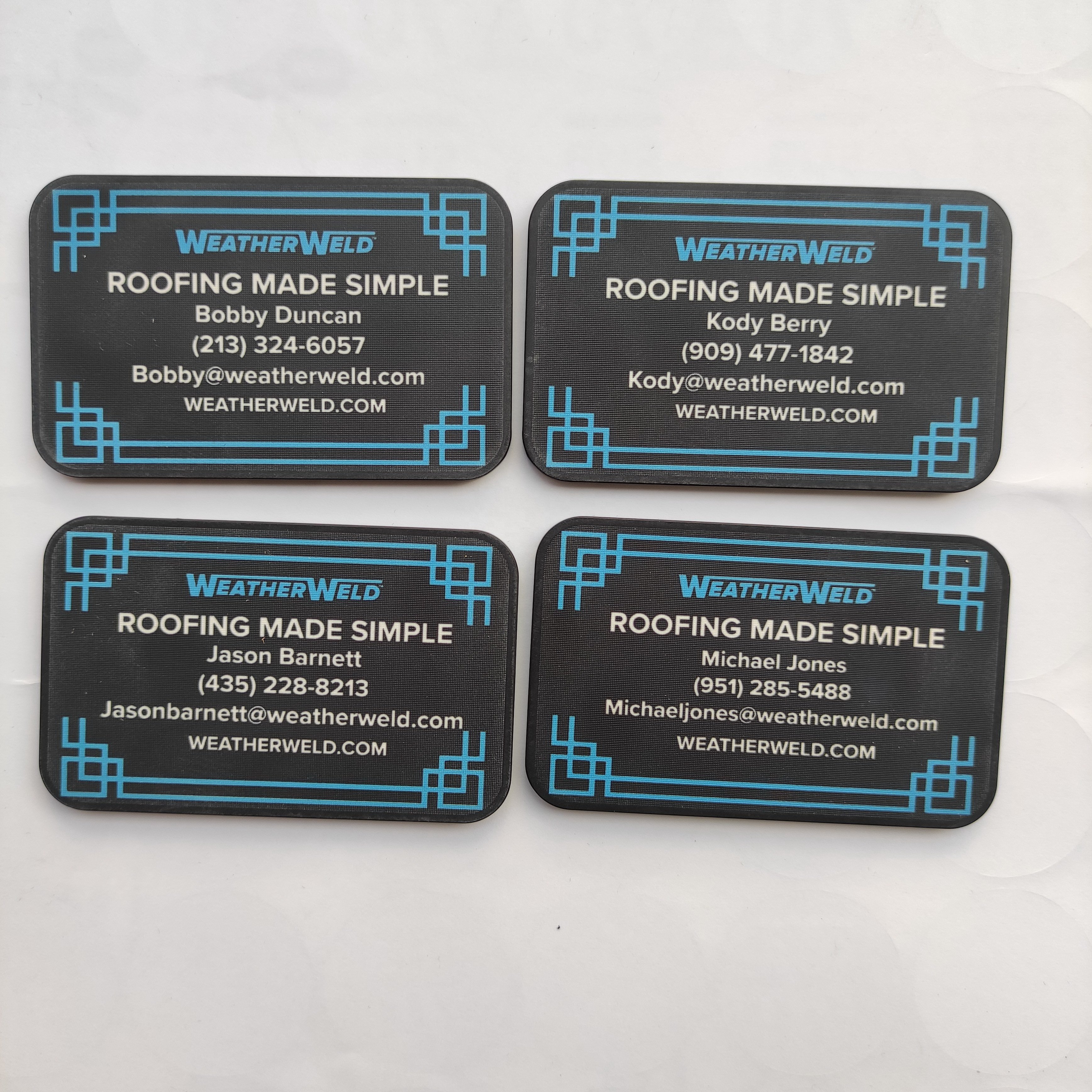 Custom square shape 80*50mm ceramic poker plaques with your whole design