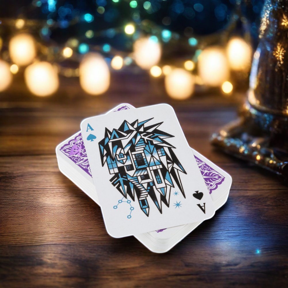 AYPC Custom Design High-Quality Art Paper Printing Casino affirmation Playing Poker Cards drinking Board Game Cards with Box