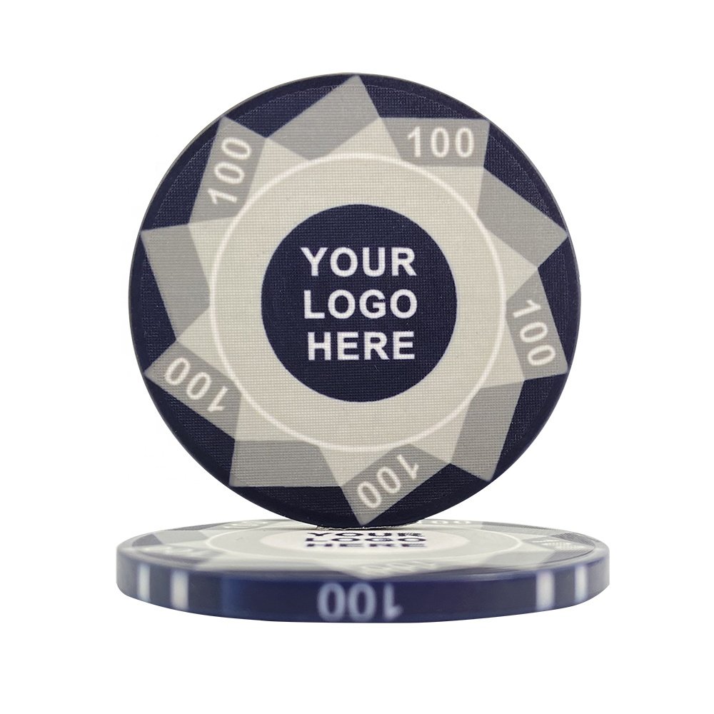 Wholesale 39mm ept ceramic poker chips 10g free design your logo professional factory cheap price for casino entertainment game