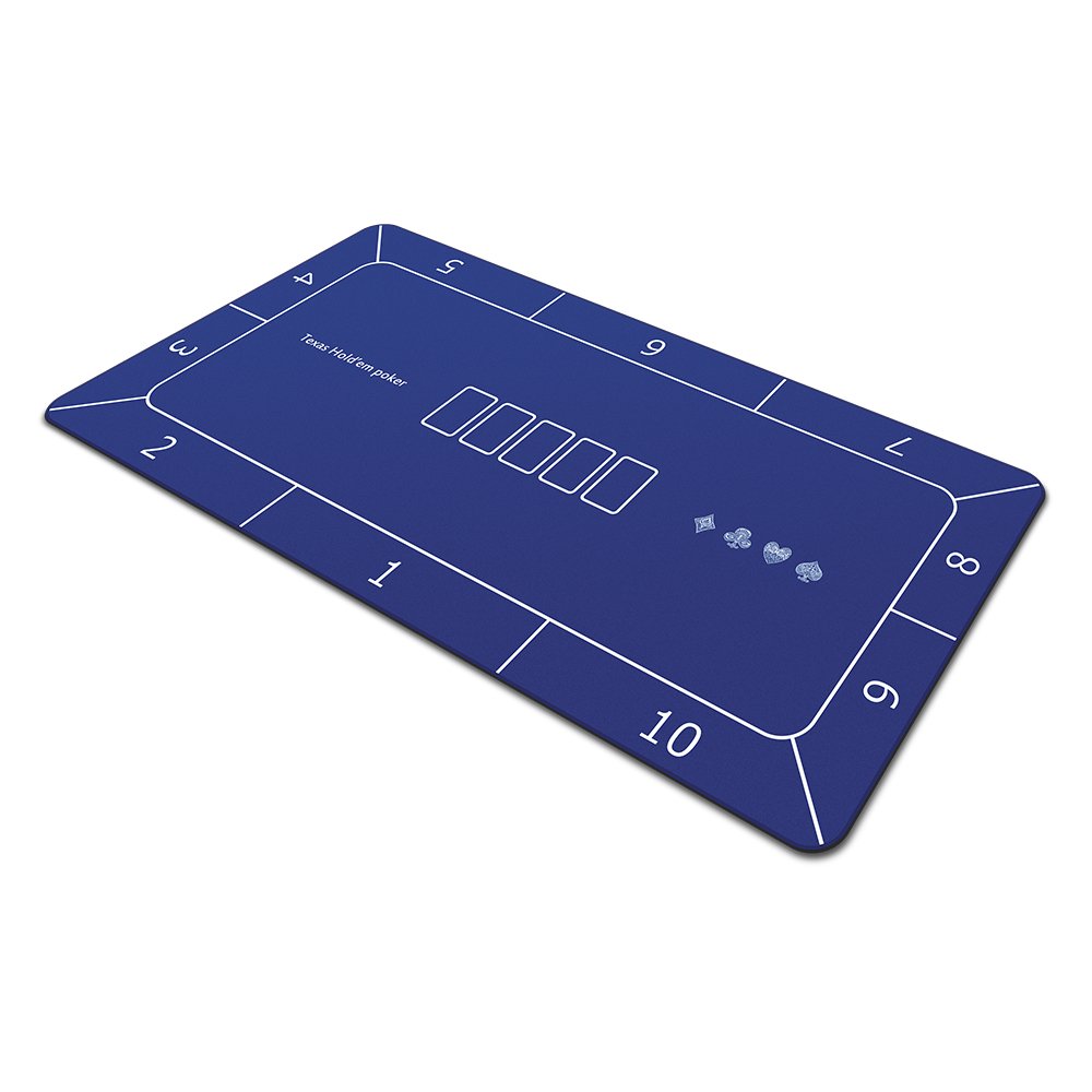 Continent Game Texas Poker Table Cloth Table Mat Square Round Chip Rubber Playing Card Table Cushion Mat Mouse Pad