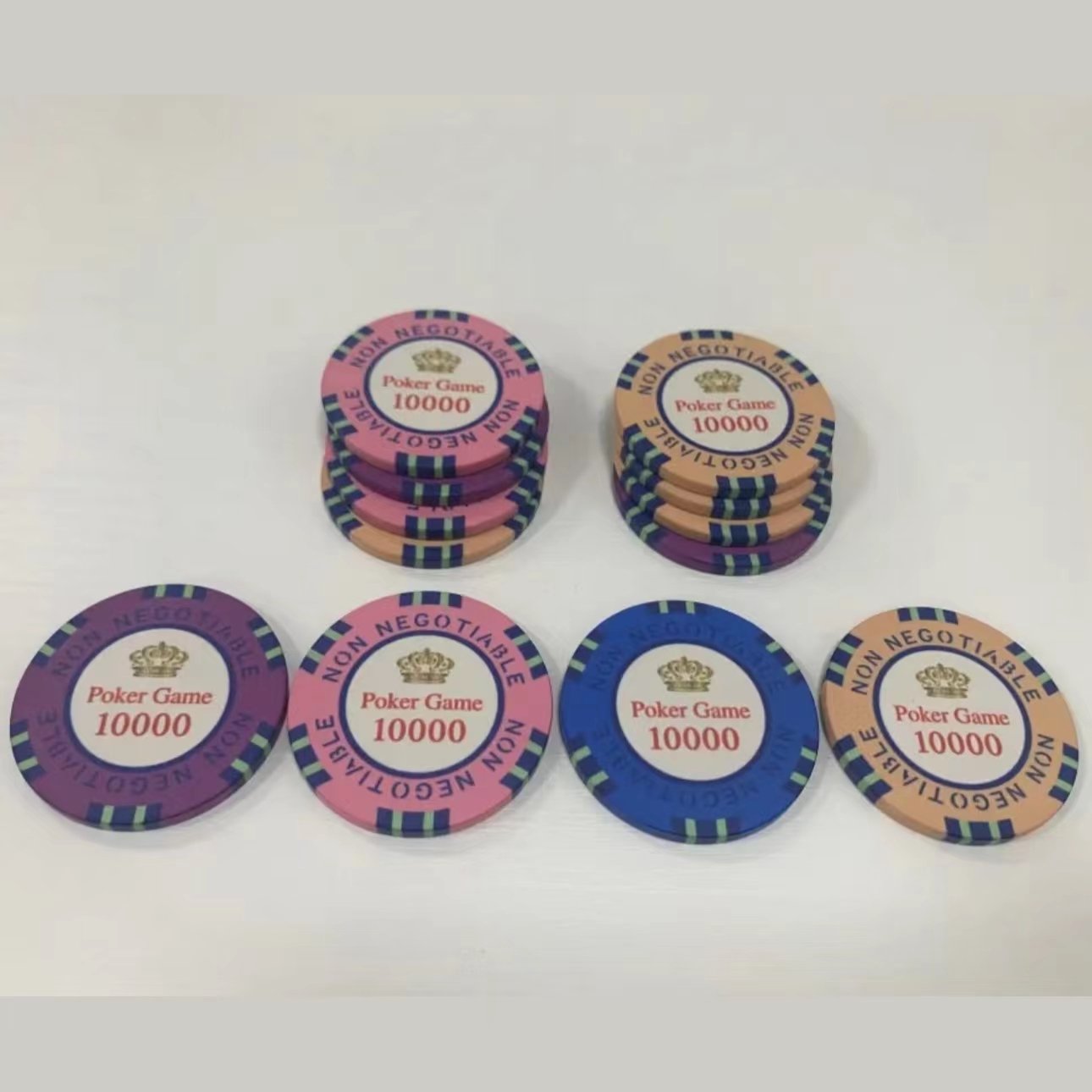 Hot Selling Casino Entertainment Customize Products DG Ruiten 45mm Poker Ceramic Chip