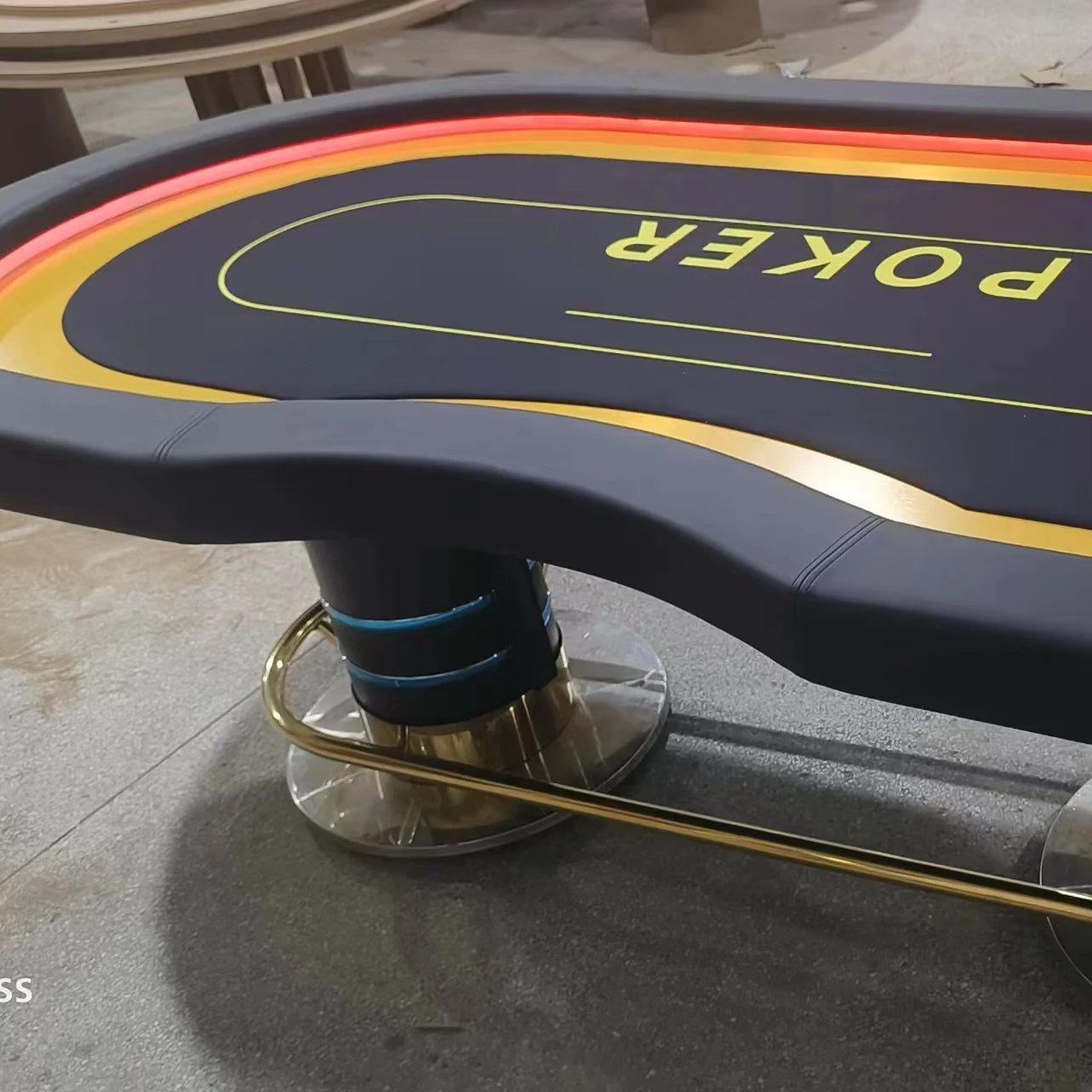 Modern Luxury Custom Gambling Poker Table Customized Modern Poker Tables Casino Selling In Best Quality