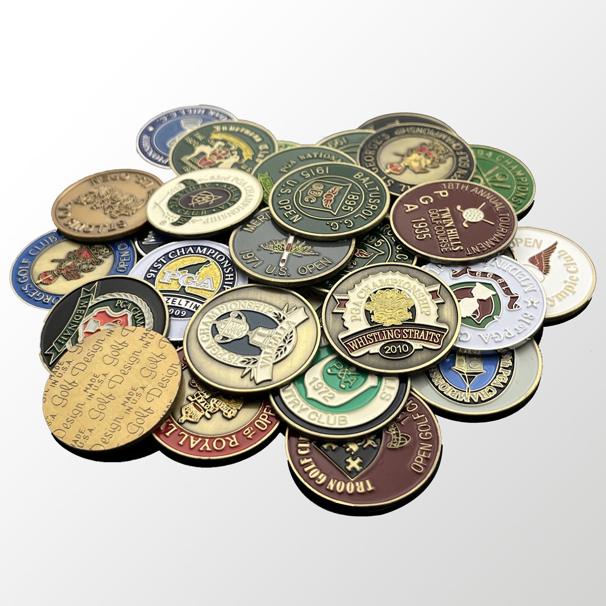 Factory Price Value Sets Golf Coin With Hat Clips Golf Divot Set Gift Boxes