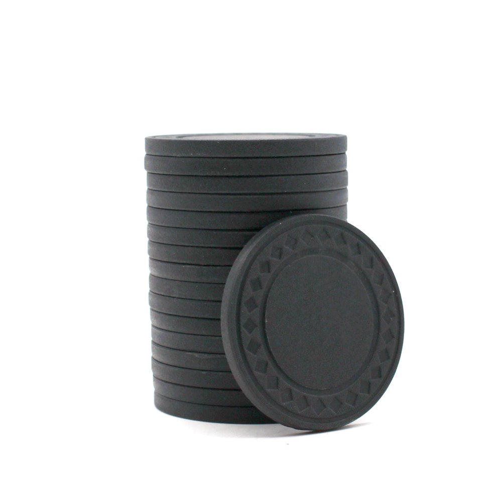 Professional 40mm Casino Poker Chips with 3mm Thickness Custom Printed Logo Plastic ABS Metal Fichas de poker