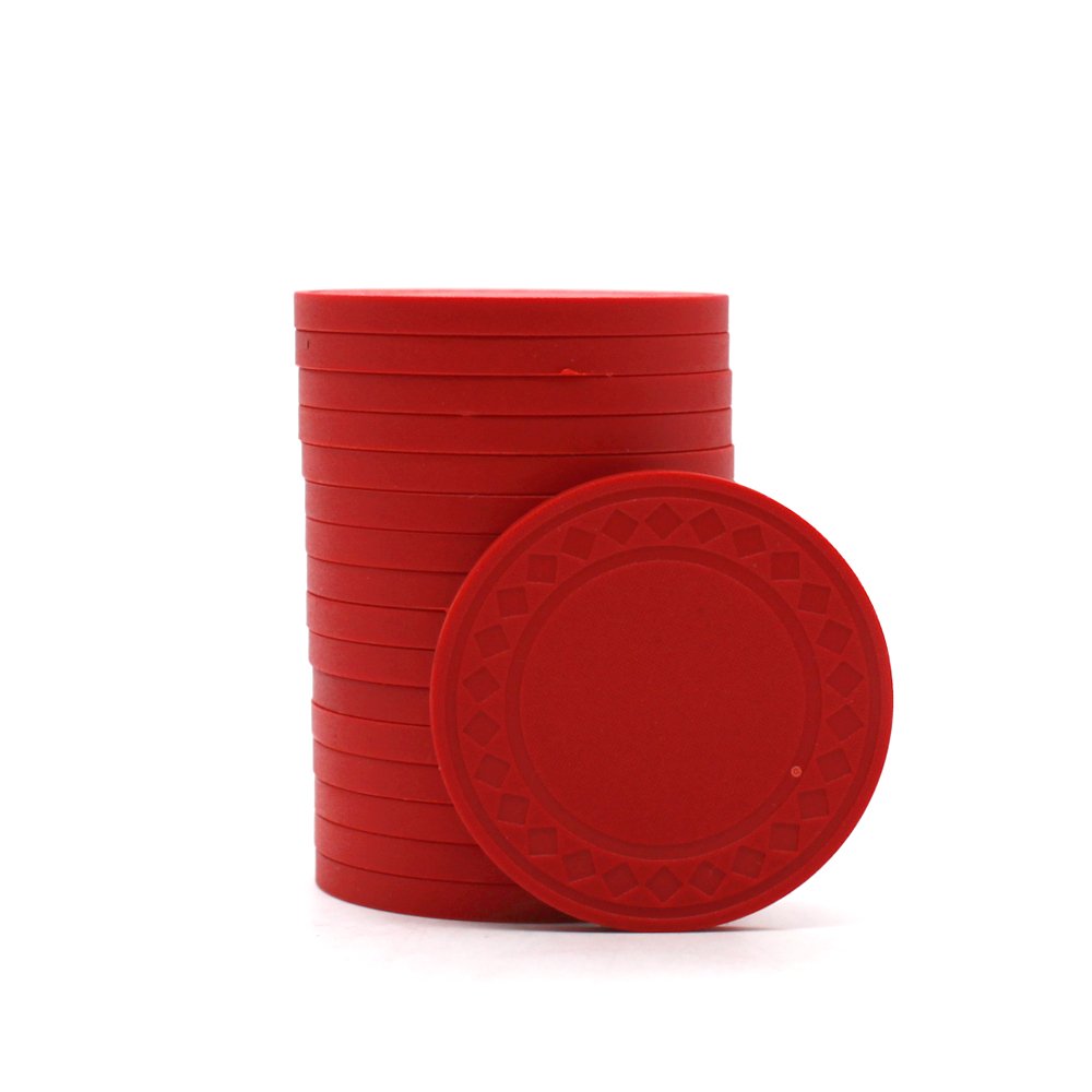 Professional 40mm Casino Poker Chips with 3mm Thickness Custom Printed Logo Plastic ABS Metal Fichas de poker