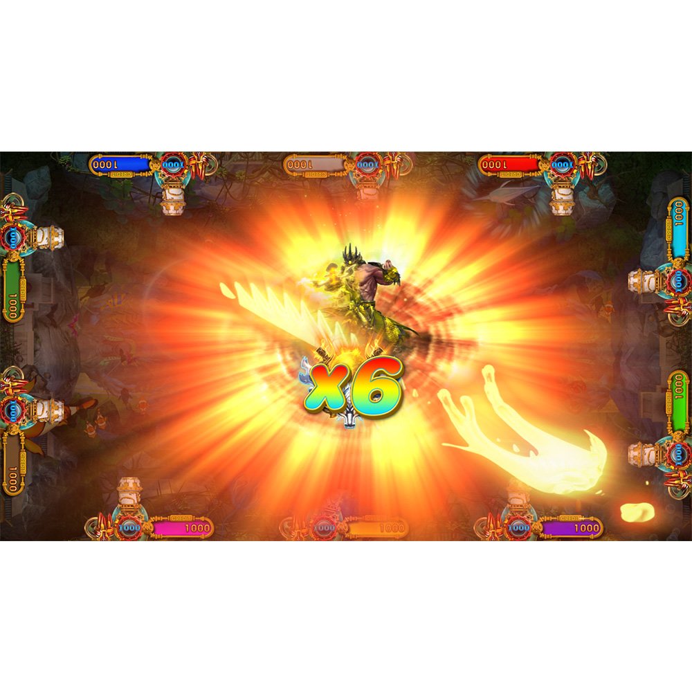 4~10 Player Fish Table Game Machine Fortune Kings Arcade Shooting Fish Game Host Accessories