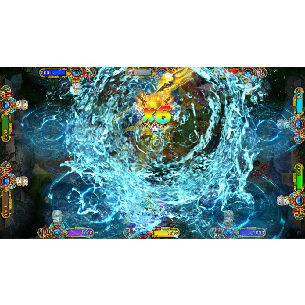 4~10 Player Fish Table Game Machine Fortune Kings Arcade Shooting Fish Game Host Accessories
