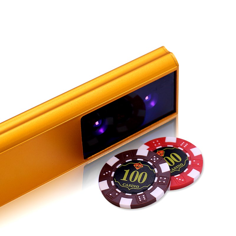 YH Casino Chips Scanner UV Detector Light Poker Chips Scanner Money Detector Machine For Sale