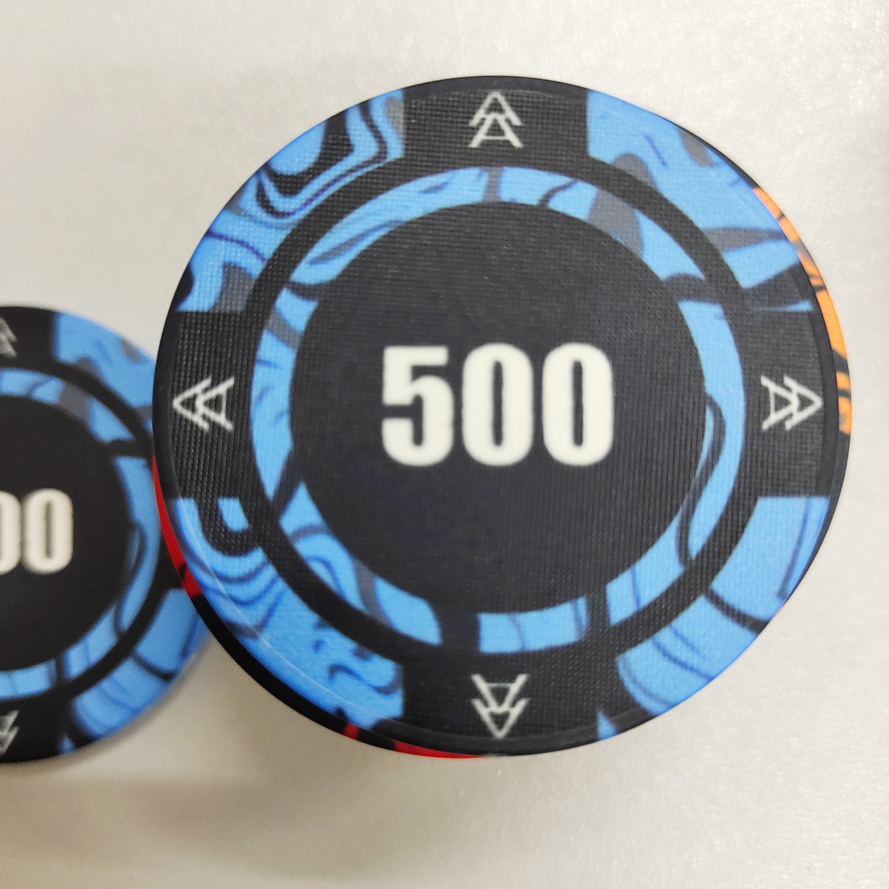Customized Poker Chips Wholesale Poker Chip Set Ceramic Playing Card Chips for Casino Manufacturer