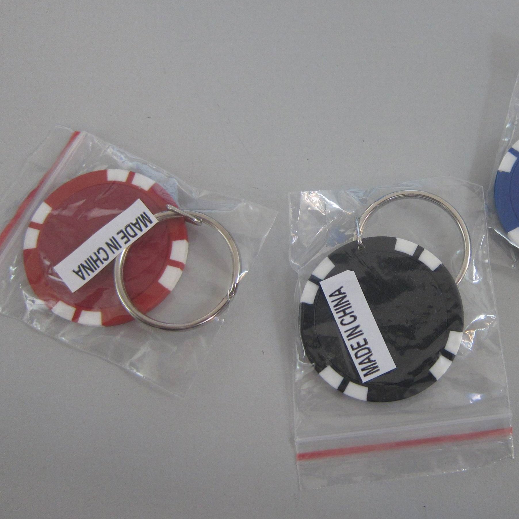 Wholesale Custom Color keychain poker chip