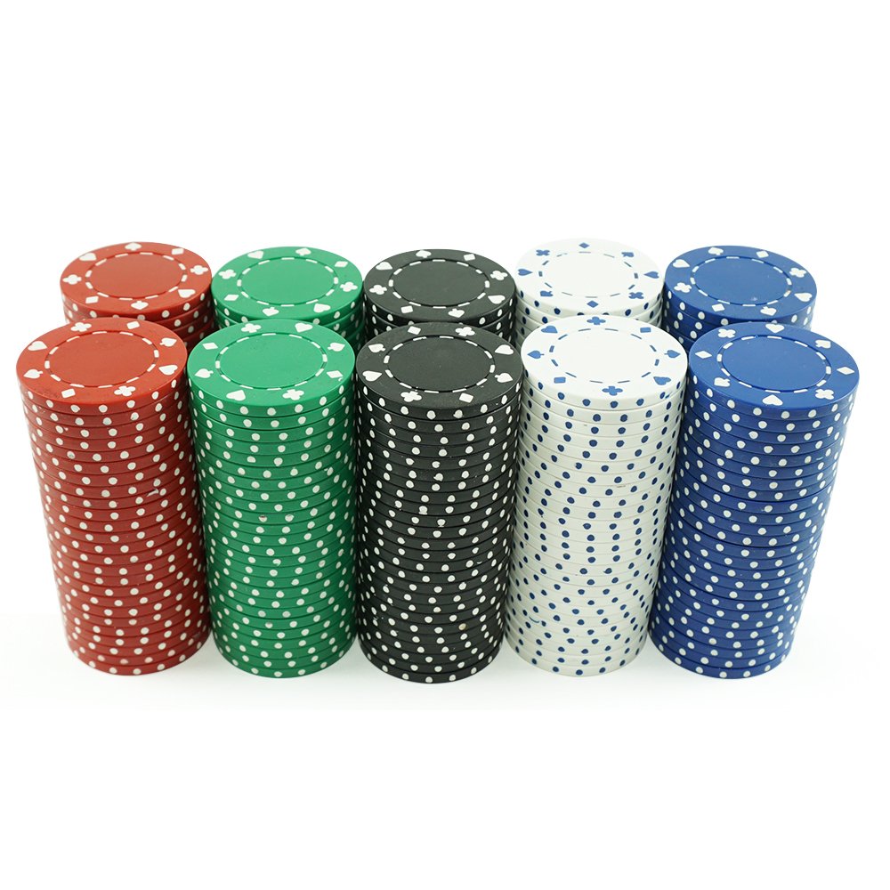 Casino poker room 300 500 1000 pcs pp poker chip sets custom color and poker chip stickers with chips aluminium case