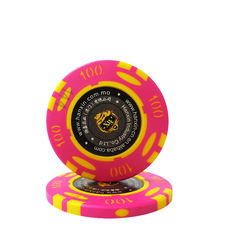 Poker Game Set 43mm Poker Chips With UV Logo