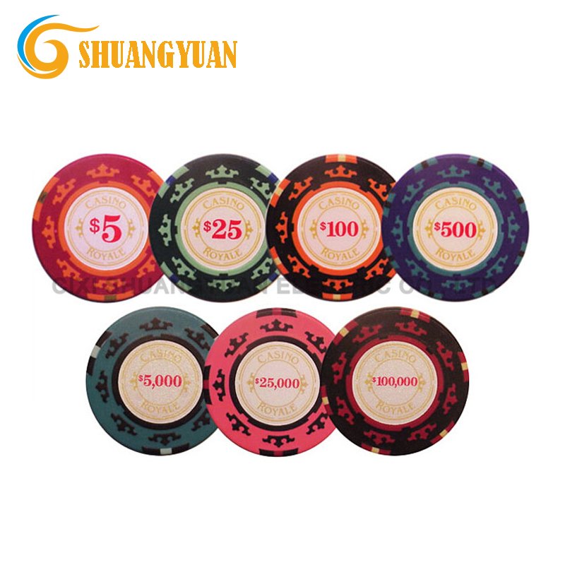 14g Clay 007 James Bond Casino Royale Poker Chip