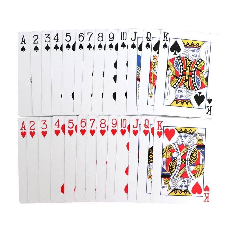 2024 Hot Selling High Quality Customized Logo Plastic Poker Cards Waterproof Smooth Tarot Cards Creative Durable Poker Cards