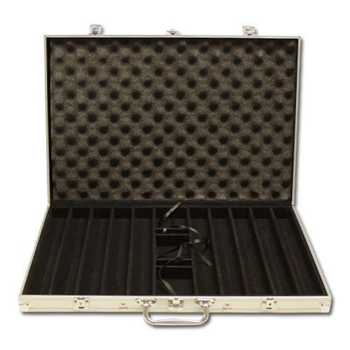 New 1000 Milano 10g Clay Poker Chips Set with Aluminum Case