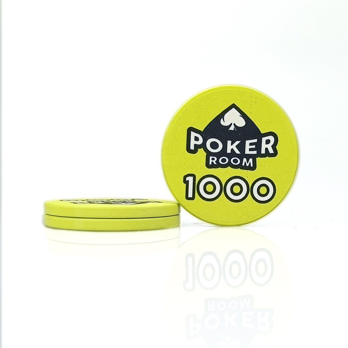 Wholesale promotion ceramic poker chips 10g ept 39mm poker room chip custom logo free design and samples for casino table games