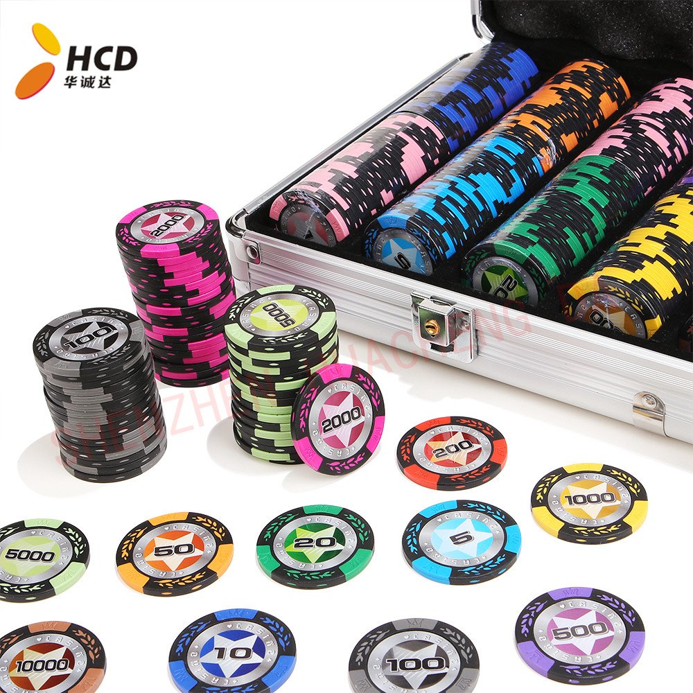 Pokerset Premium Quality Poker Chips for Home or Professional Use