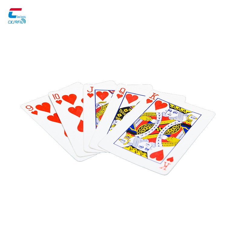 Manufacturer 15 Years Wholesale Plastic RFID/NFC Chips Poker Game Card Playing Cards