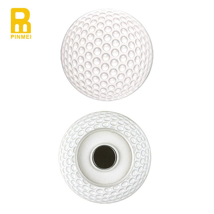 Custom Logo Golf Accessories Custom Magnetic Poker Chip Golf Ball Markers