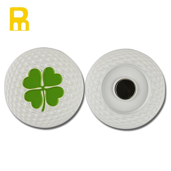 Custom Logo Golf Accessories Custom Magnetic Poker Chip Golf Ball Markers