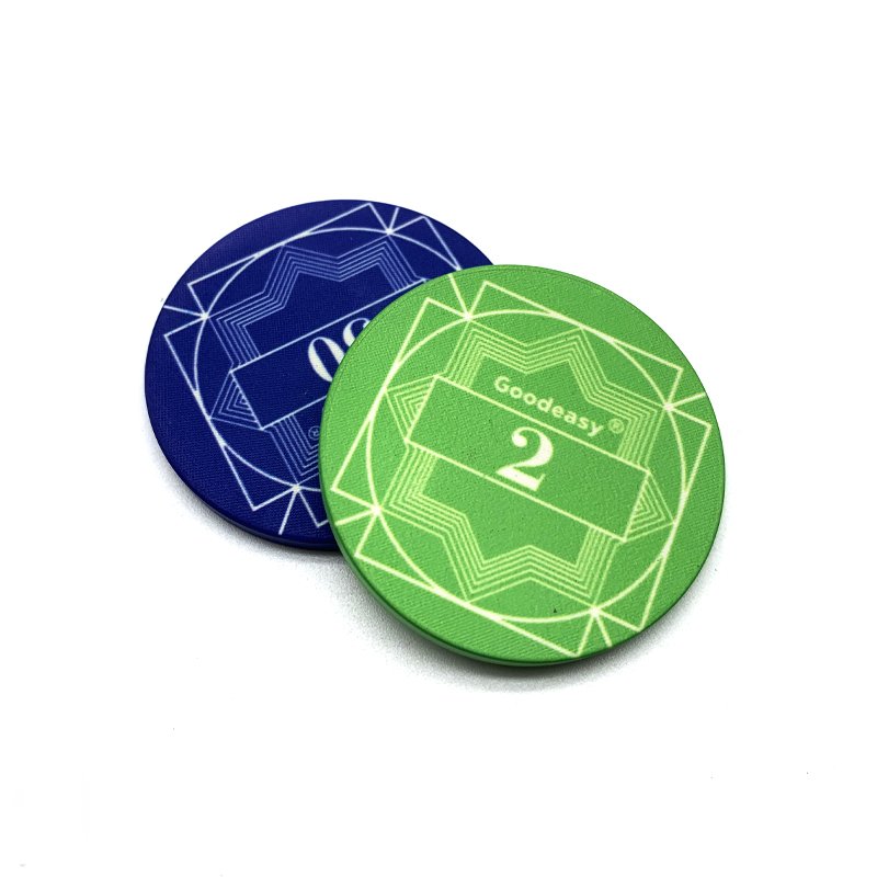 Custom Cheap Denomination Ceramic Poker Chip Hot Selling 10g Mini Professional Entertainment Ceramic Poker Chips/